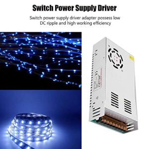 DC24V Output Switch Power Supply Driver Aluminum Alloy Voltage Converter LED Screen Strip Light 3 Dimensional Printer Power Supply Transformer(S‑600‑24（24V/25A/600W）AC110/220V±15%)