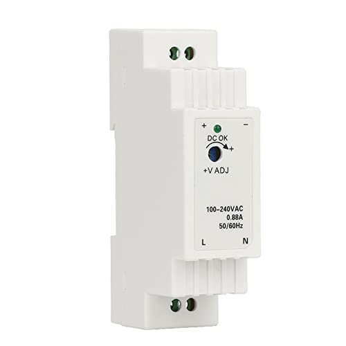 NOVOCE DR-15 15W Single Output 5V 12V 15V 24V Din Rail Mounting (Size : 24V)