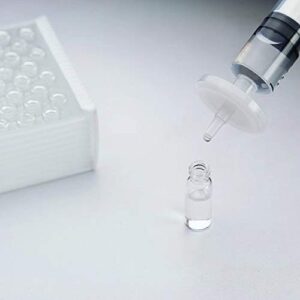 Syringe Filters [Hydrophilic Nylon Membrane] Non-sterilized 25mm Diameter 0.45μm Pore Size for Laboratory Filtration by Allpure Biotechnology (Nylon, Pack of 20)