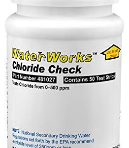 Industrial Test Systems 481027 WaterWorks Chloride Check Test Strips
