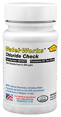 Industrial Test Systems 481027 WaterWorks Chloride Check Test Strips