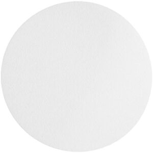 omicron 101150 cellulose fiber qualitative filter paper, medium, 15.0 cm (pack of 100)