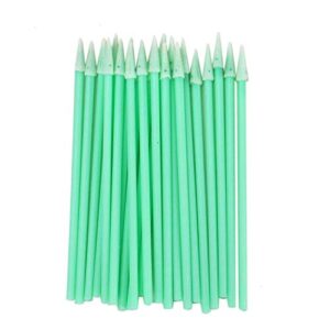 3.0" PCB Board Cleaning Swabs, Cleanroom Lint Free Pointed Foam Tip Swab for Camera, Optical Lens, Electronics, Detailing, Small Hole and Hard-to-Reach Area CK-FS750 (100)