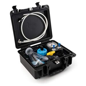 applied membranes silt density index test kit, sdi tester in portable carrying case for onsite water testing, includes 2 sdi test filters