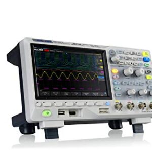 Siglent Technologies SDS1104X-E 100Mhz Digital Oscilloscope 4 channels Standard Decoder, Grey