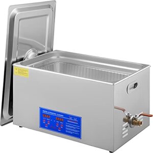 vevor 30l industrial ultrasonic cleaner with digital timer&heater 40khz professional large ultrasonic cleaner total 1200w for wrench tools industrial parts mental instrument apparatus cleaning