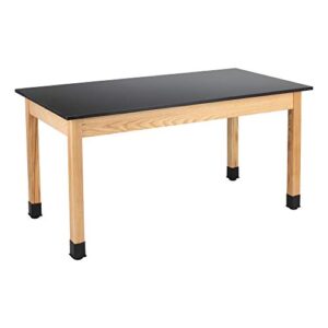 learniture science lab table w/phenolic top (30″ w x 60″ l)