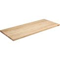 1-3/4" Butcher Block Maple Top, 120"W x 30"D, Square Edge