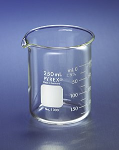 pyrex 1000-150cnpk griffin low form 150 ml beaker graduated (pack of 12)