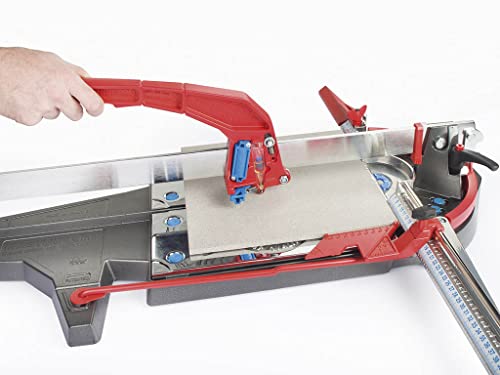 Montolit Masterpiuma 75P5 Power 5 Ergonomic Manual Tile Cutter 29" (75cm) Cutting Tool For Tough and Delicate Large Format Glass and Ceramic Tiles for Floor and Wall Tile Installation
