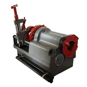 TECHTONGDA Electric Pipe Threader Threading Machine Threading Cutter 110V with 1/2"-3" Capacity for Installing and Building Industries