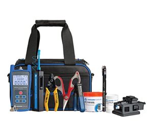 jonard tools tk-185 ftth prep kit w/ power meter, fiber cleaver, vfl, and more