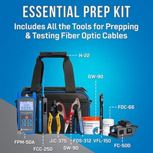 Jonard Tools TK-185 FTTH Prep Kit w/ Power Meter, Fiber Cleaver, VFL, and More