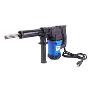 electric needle scaler, 1100w high-power pistol grip needle scaler, industrial grade needle scaler for removal of rust, weld slag and paint