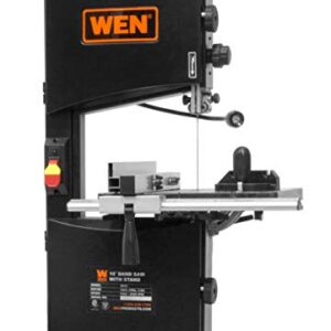 WEN BA3962 3.5-Amp 10-Inch Two-Speed Band Saw with Stand and Worklight , Black