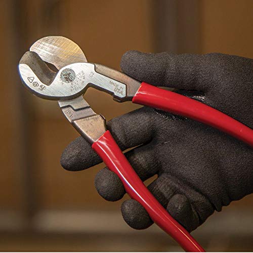 Dipped Plier Kit, Diagonal-Cutting, Needle-Nose, Side-Cutting High Leverage Linesman Pliers, Cutter and Crimper, 5-Piece