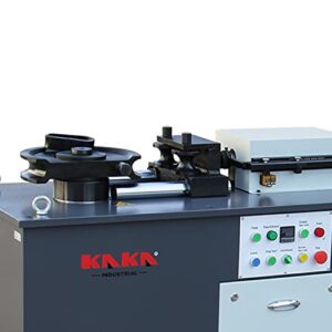 KAKA Industrial JTB-50 Hydraulic power drive Tube bending machine, data-program controlled mass processing, high work efficiency