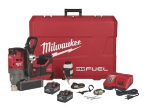 milwaukeey m18 fuel 1-1/2” magnetic drill high demand kit