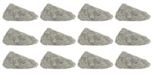 12pk raw phyllite, metamorphic rock specimens – approx. 1″ – geologist selected & hand processed – great for science classrooms – class pack – eisco labs