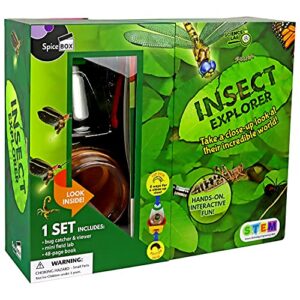 spicebox children’s stem kits science lab insect explorer age range 8+, multicolor (10588)