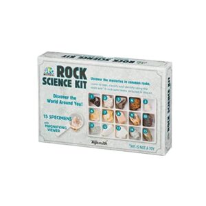 stem toy rock science kit geology mineral specimen for kid geologists