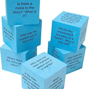 Teacher Created Resources 20634 Foam: Reading Comprehension Cubes