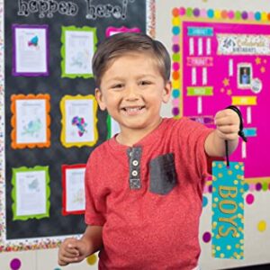 Teacher Created Resources Confetti Magnetic Boys Pass