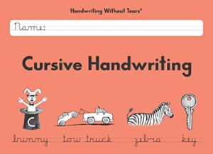 learning without tears – cursive handwriting – 2008 edition – student workbook