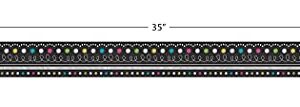 Teacher Created Resources Chalkboard Brights Straight Border Trim (5619)