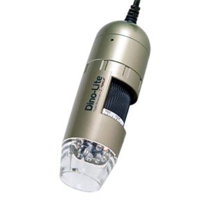 dino-lite usb digital microscope am4111t – 1.3mp, 10x – 50x, 220x optical magnification, microtouch