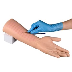 ultrassist intradermal injection practice arm, intradermal injection training simulator for nursing students, medical education