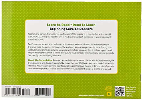 CTP Learn-to-Read Variety Pack 15, Guided Reading Level G-H (Creative Teaching Press 18042-CK)