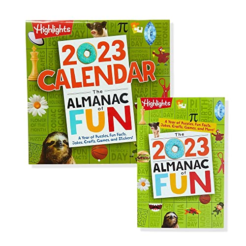 Highlights 2023 Almanac of Fun + Almanac Calendar