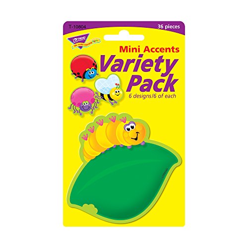 TREND enterprises, Inc. Bugs Mini Accents Variety Pack, 36 ct