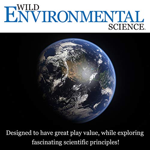 WILD ENVIRONMENTAL SCIENCE Test Tube Chemistry Lab - 50+ Science Experiments and Reactions - Ages 8+ - Learn About Solids, Liquids, Gases and More!