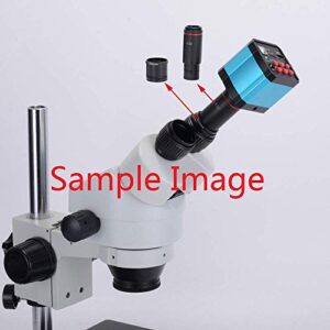 HAYEAR 2K 34MP 1080P 60FPS HDMI USB Electronic Industrial Microscope Camera 0.5X Eyepiece Adapter 30mm/30.5m Ring