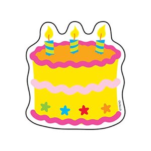 trend enterprises, inc. birthday cake mini accents, 36 ct