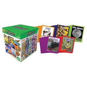 junior learning beanstalk books letters & sounds science decodables non-fiction boxed set, multi