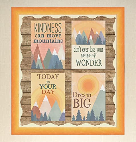 Teacher Created Resources Moving Mountains Sunrise Straight Border Trim