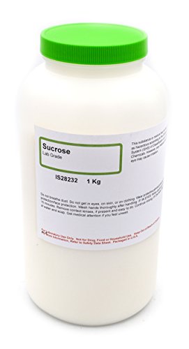 Laboratory-Grade Sucrose Cane Sugar, 1kg - The Curated Chemical Collection