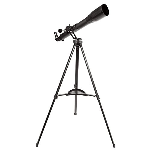 BRESSER ExploreOne Gemini II Matte Black 70mm Slow Motion AZ Mount Telescope 88-20170,70mm -- Gemini Flat Black