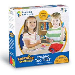 Learning Resources Teaching Tac-Tiles, Hands-on Learning, Ages 3+