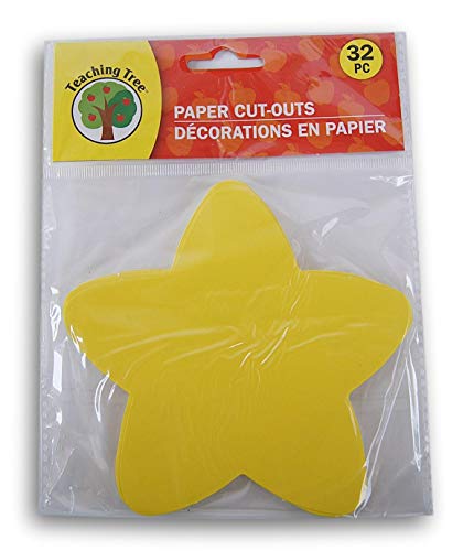 Teaching Tree Paper Cut-Outs - Star - 32 Count