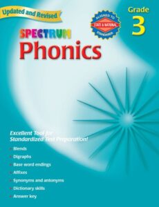 spectrum phonics, grade 3