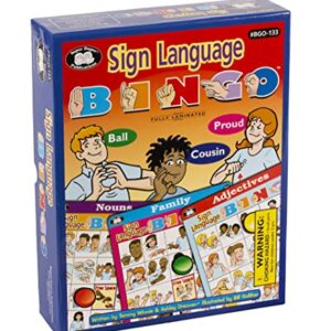 Super Duper Publications | American Sign Language Bingo Game | Educational Learning Resource for Children