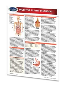 digestive system disorders – medical quick reference guide by permacharts