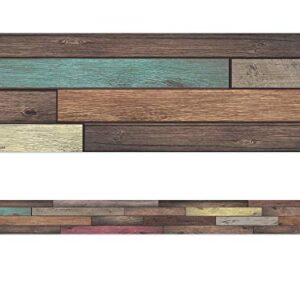 Teacher Created Resources Reclaimed Wood Straight Border Trim (TCR8838)