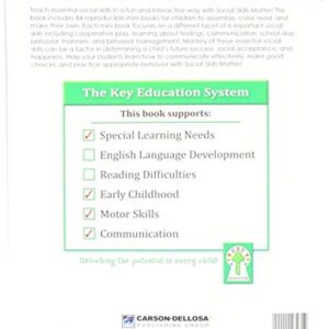 Social Skills Matter! Resource Book Grades PK - 2