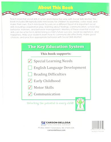 Social Skills Matter! Resource Book Grades PK - 2