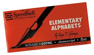 speedball elementary alphabet book